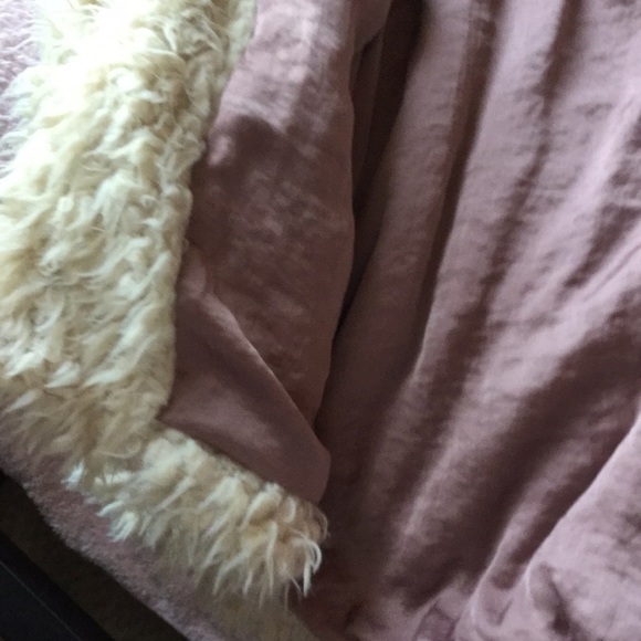 Free people shag Sherpa swing coat jacket xs 0 small 2 - Picture 3 of 4